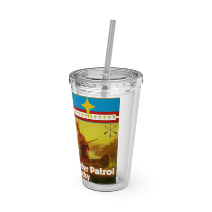 Shawnee N Sunsplash Tumbler with Straw, 16oz