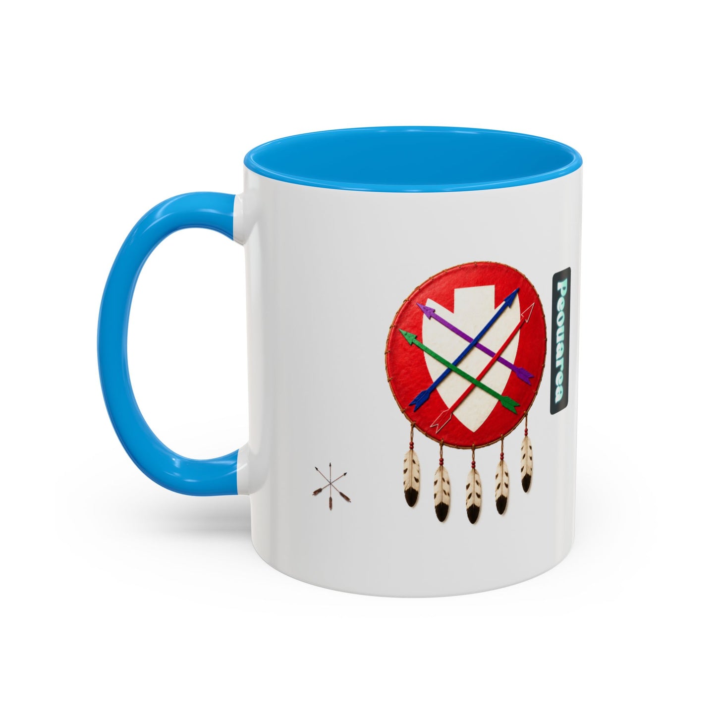 Peoria Powawera Dreamcatcher Coffee Mug — Colorful 11oz & 15oz Ceramic