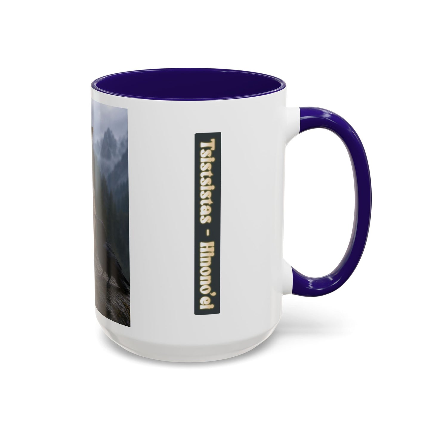 Cheyenne Arapaho Native Heritage Shield Coffee Mug – 'Tsistsistas / Hinono’ei' 11oz & 15oz