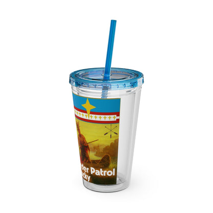 Shawnee N Sunsplash Tumbler with Straw, 16oz
