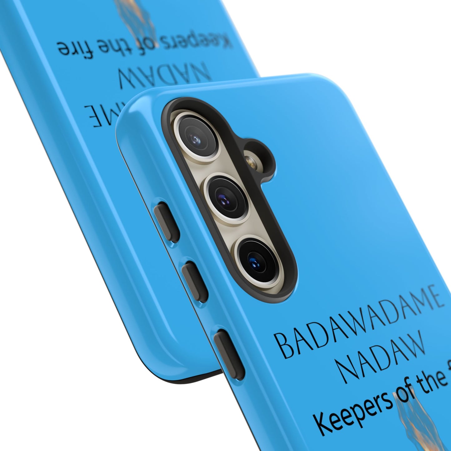 Pottawatomi Tough Cases: 'Badawadame Nadaw' Campfire & Tools Phone Case
