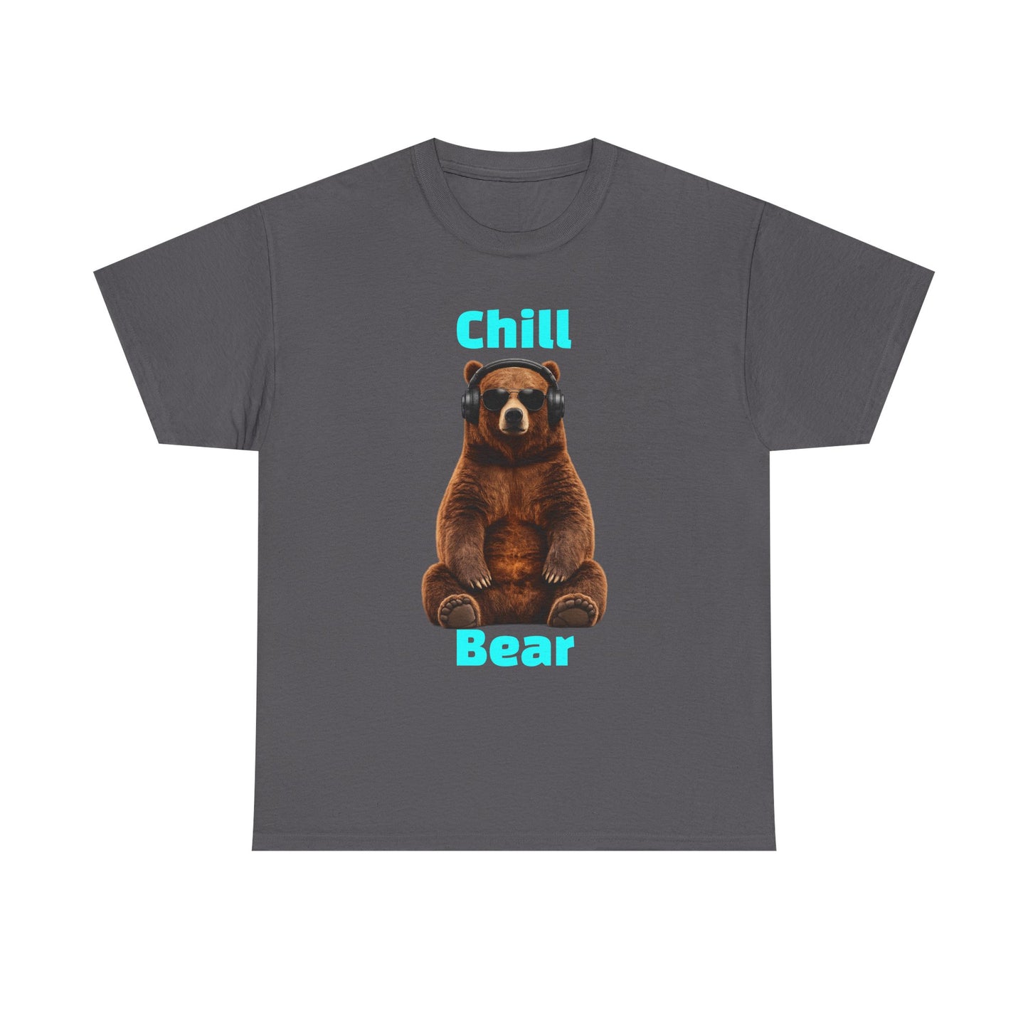 Chill Bear Tee — Cute Relaxed Bear Graphic T-Shirt