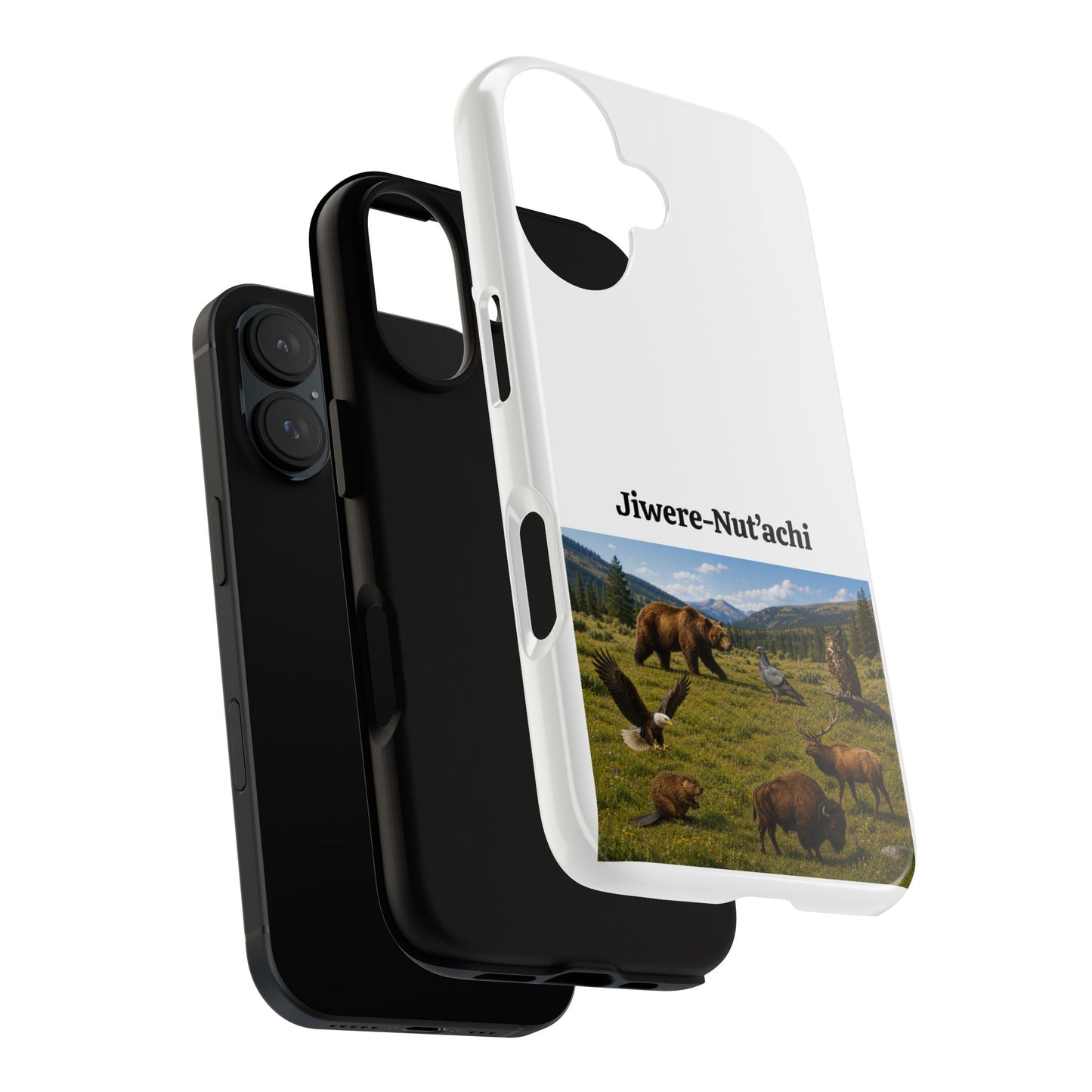 Otoe-Missouria Phone Tough Case — Bold 'Tough Cases' Graphic Protective Cover