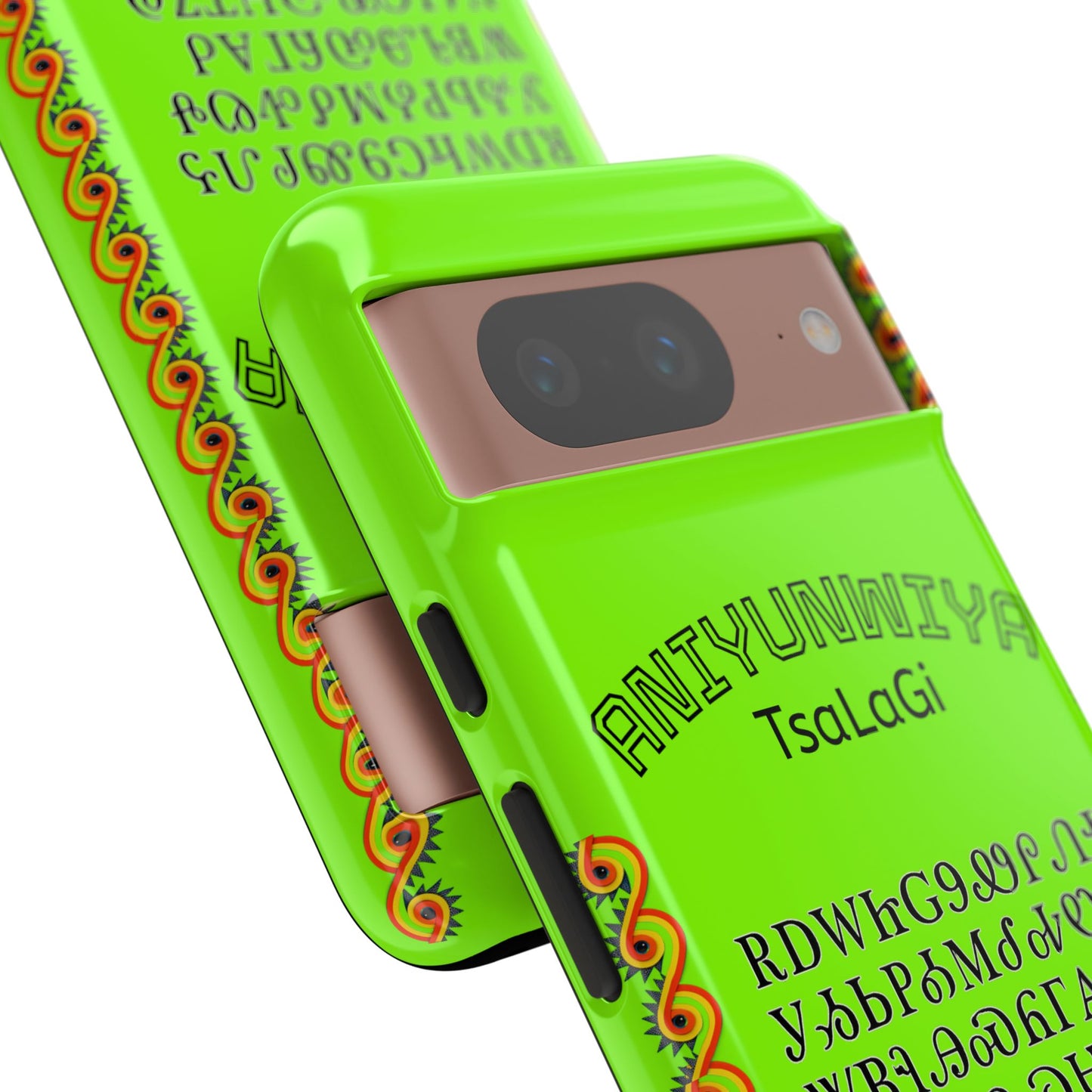 Cherokee Phone Case — Anityuniwya TsaLaGi Star Design (Protective Tough Case)