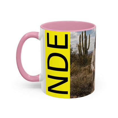 Ft. Sill Apache Desert Scene Coffee Mug — 'N'de' Southwest Landscape 11/15oz