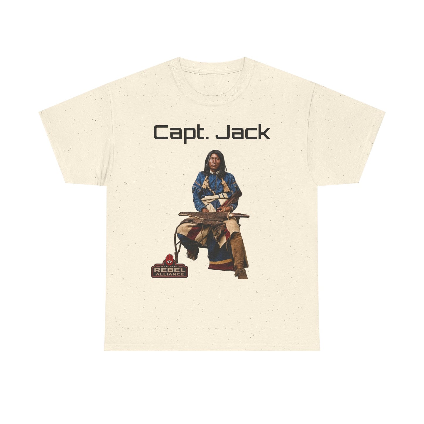 Capt. Jack Graphic Tee — Vintage Captain Illustration Shirt