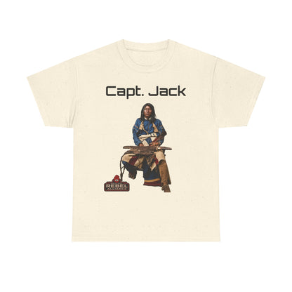 Capt. Jack Graphic Tee — Vintage Captain Illustration Shirt