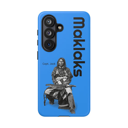 Modoc Blue 'Maklaks' Tough Phone Case with Eagle Drum Design