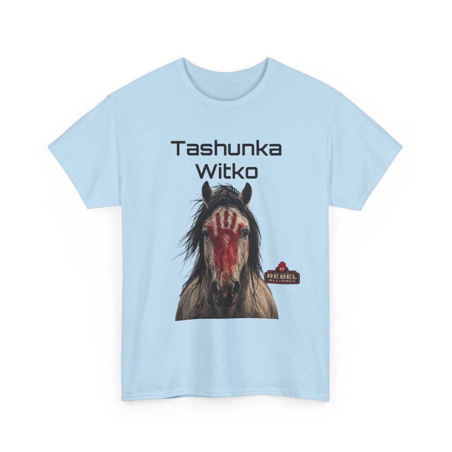 “Tashunka Witko” Painted War Pony Design