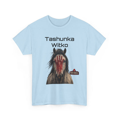 “Tashunka Witko” Painted War Pony Design
