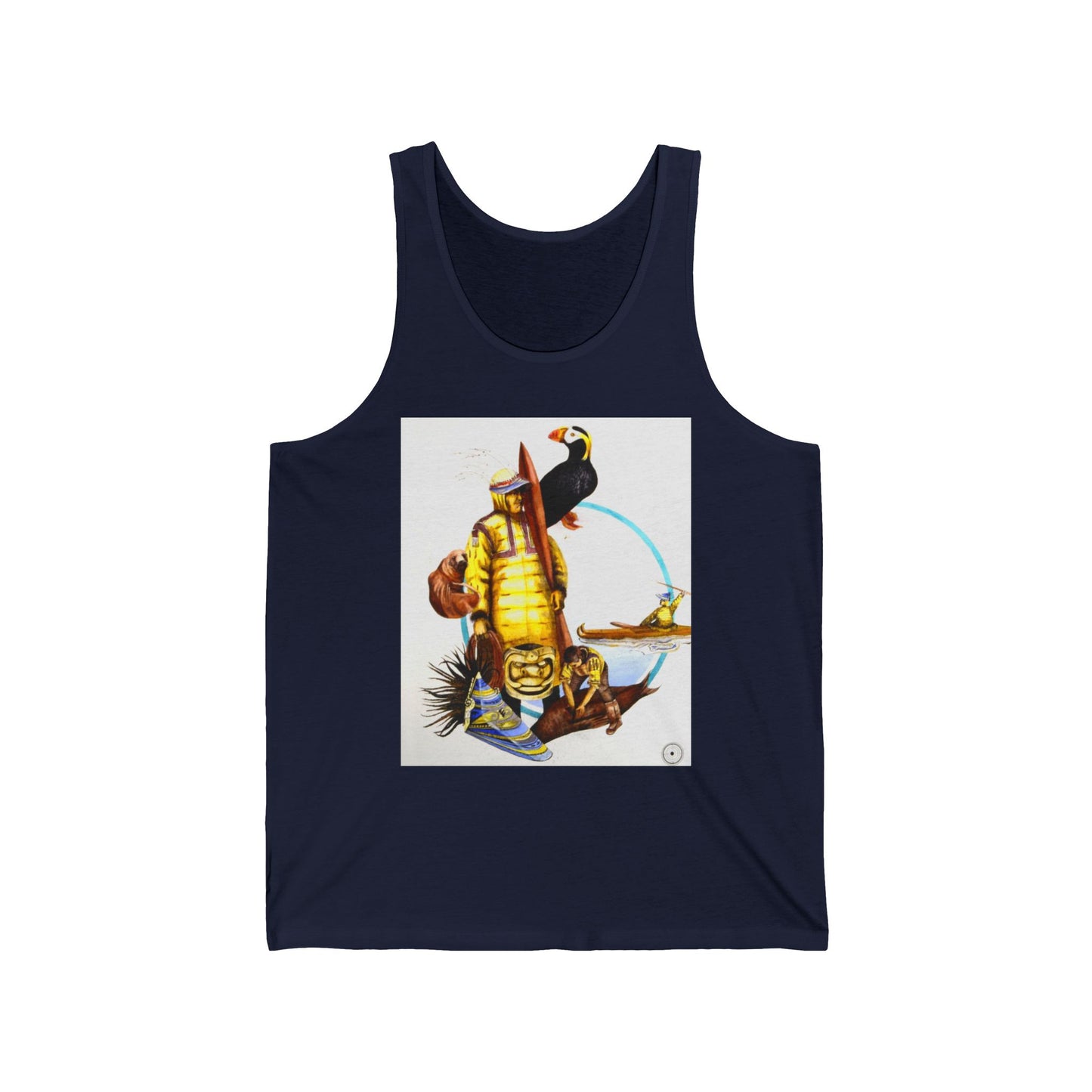 Aleut Tank Top — Vintage Palm Island Graphic Tank