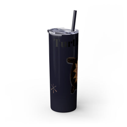 Wyandotte Skinny Tumbler with Straw, 20oz