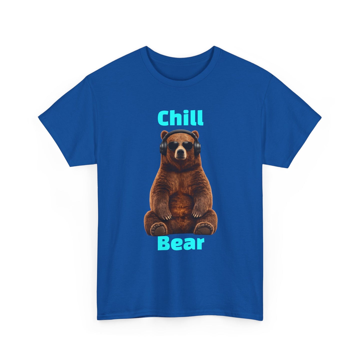 Chill Bear Tee — Cute Relaxed Bear Graphic T-Shirt