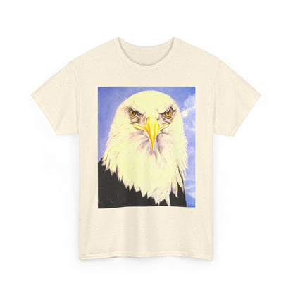 Bald Eagle Graphic Tee — Patriotic Vintage Bird T-Shirt with Arrow Back Design