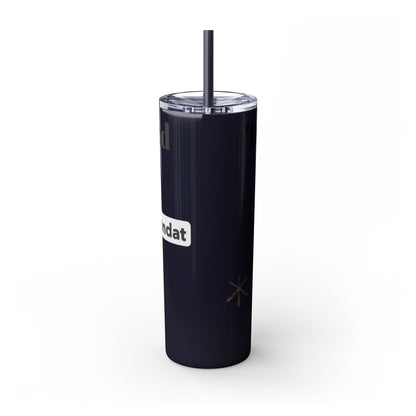 Wyandotte Skinny Tumbler with Straw, 20oz