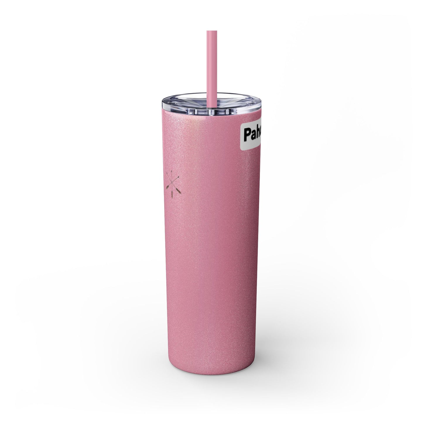 Iowa 20oz Skinny Tumbler with Native Dreamcatcher Design - 'Pahodje' Travel Straw Cup