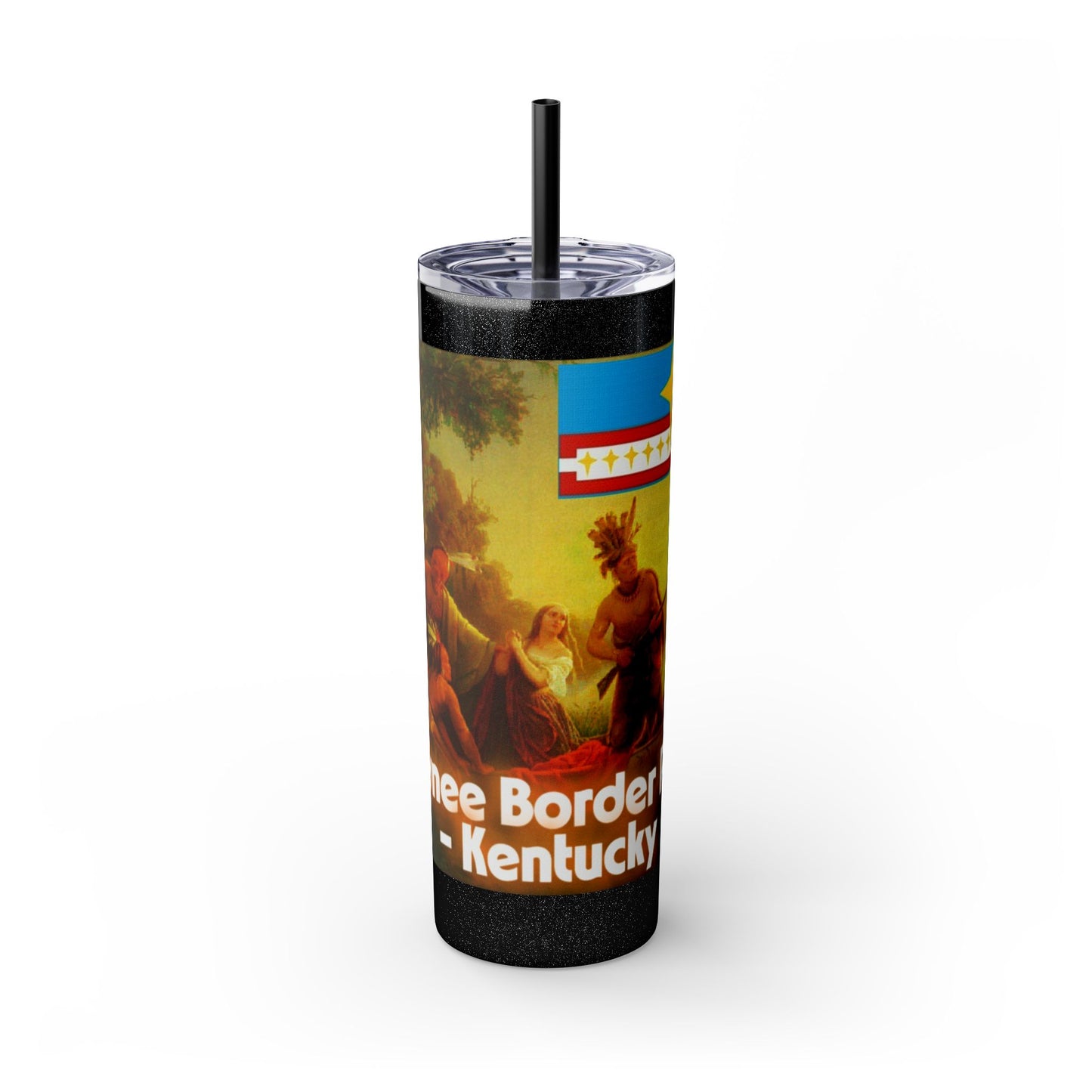 Shawnee N Skinny Tumbler with Straw, 20oz