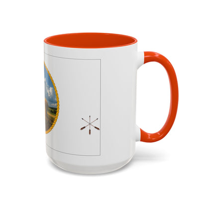 Muscogee Scenic Harvest Coffee Mug – Rustic Countryside Landscape 11oz/15oz