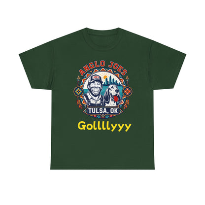 Anglo Joe’s Tulsa Tee Gollllyyyy — 'Gollllyyy' Retro Sports Graphic T-Shirt