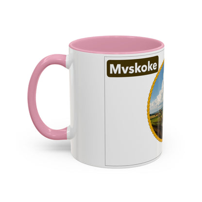 Muscogee Scenic Harvest Coffee Mug – Rustic Countryside Landscape 11oz/15oz