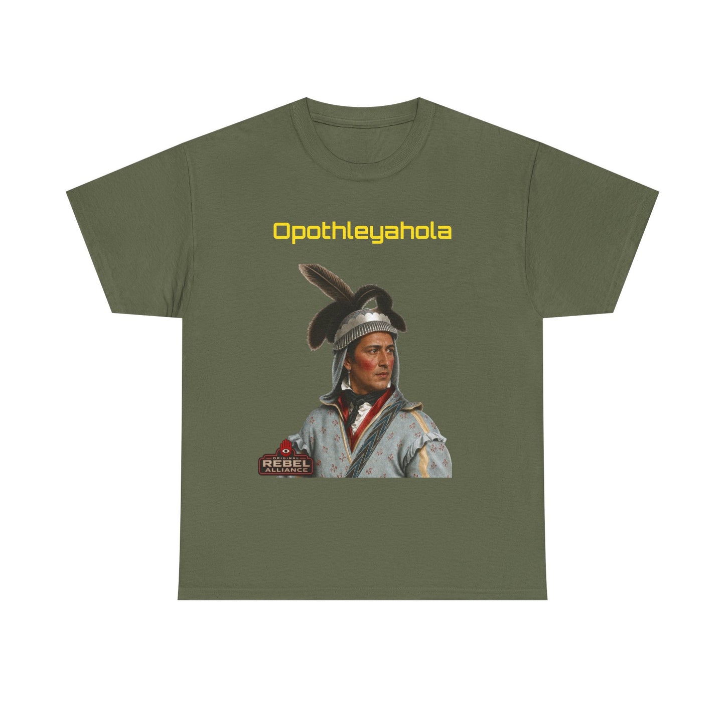 Opothleyahola Text — Historical Tribute Shirt