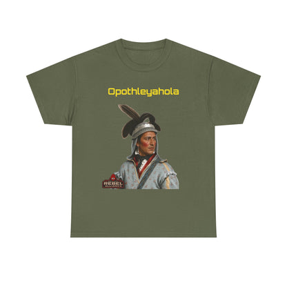 Opothleyahola Text — Historical Tribute Shirt