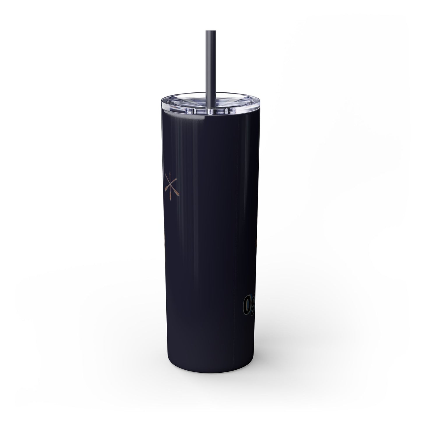 Quapaw Buffalo Skinny Tumbler 20oz — Ogahpahka Design