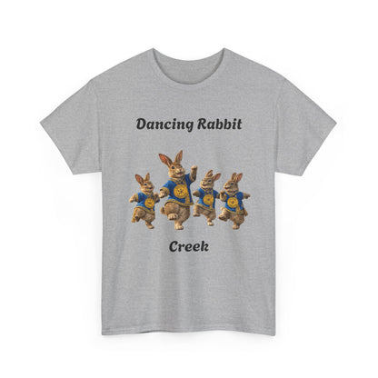 Dancing Rabbit Creek Tee — Vintage Dancing Bunnies Graphic T-Shirt