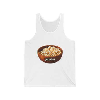 Got Safke Tank Top — "got s afke?" Funny Snack Lover Graphic Tank
