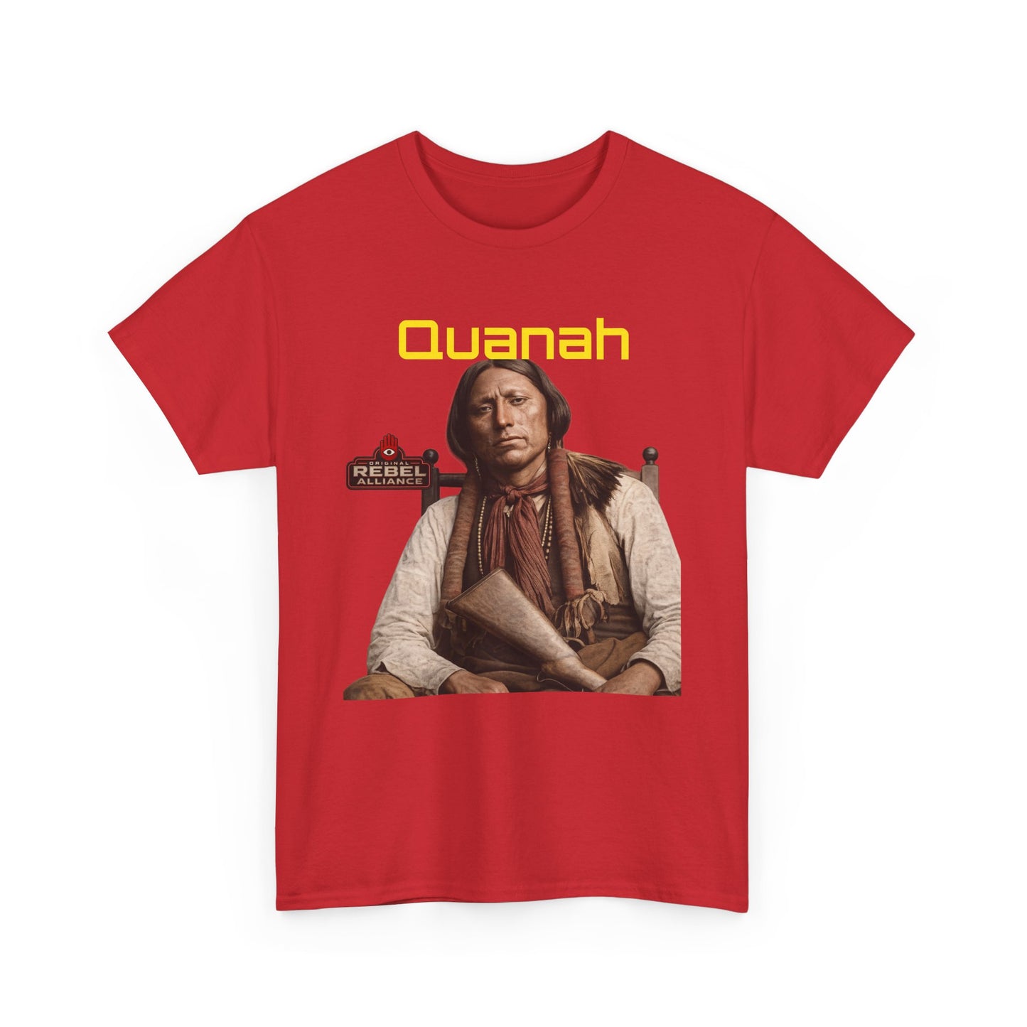 Quanah Tee — Vintage Native American Portrait Graphic T-Shirt